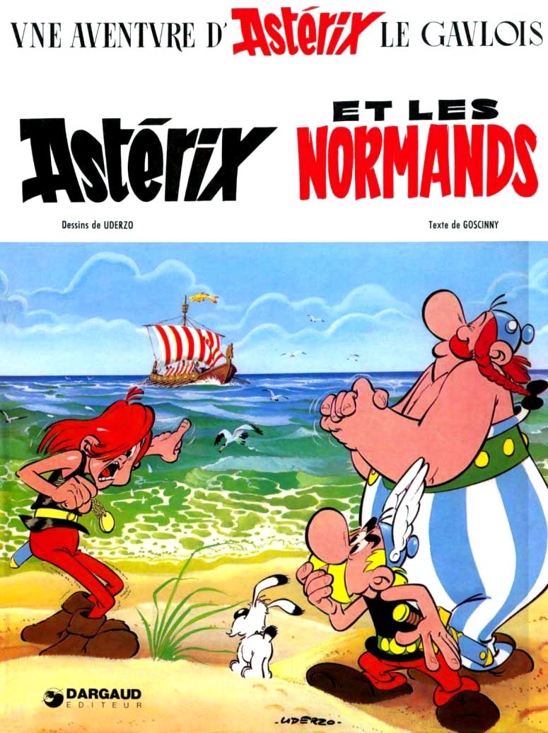 René Goscinny, Albert Uderzo: Astérix et les Normands (Hardcover, French language, 1984, Dargaud)