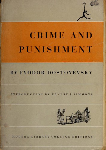 Fiodor Dostoïevski: Crime and Punishment (1950, Modern Library)